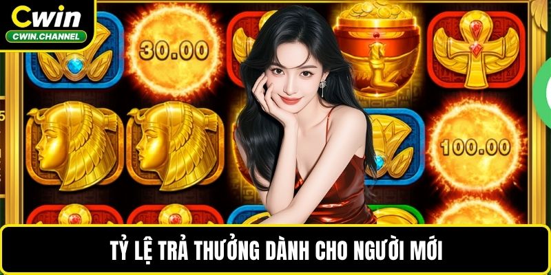 Tỷ lệ trả thưởng dành cho người mới